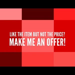 Im open to all reasonable offers!